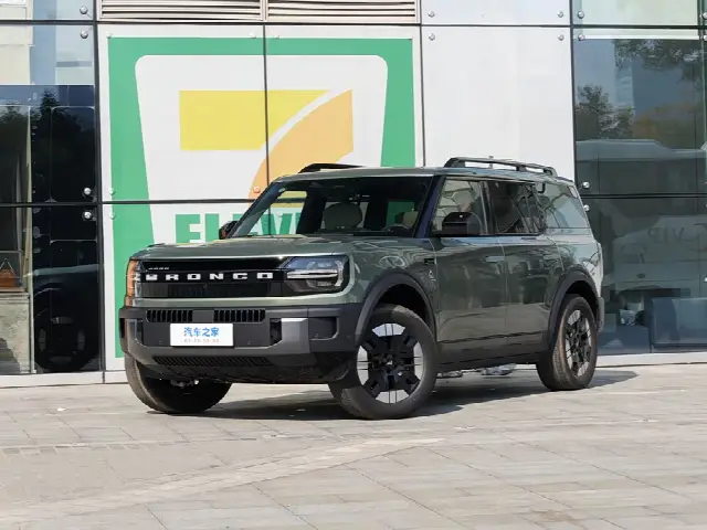 Ford Bronco Hybrid/EV 2026, новый