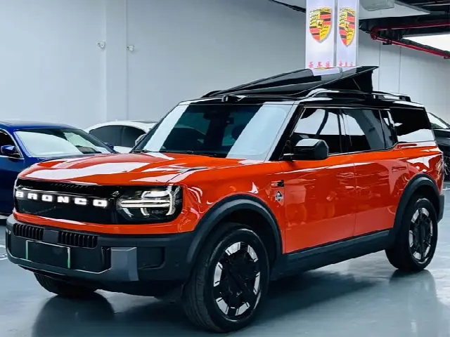 Ford Bronco Hybrid/EV 2026, 8 000 км