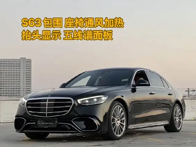 Mercedes-Benz S-Class 2023, 24 600 км